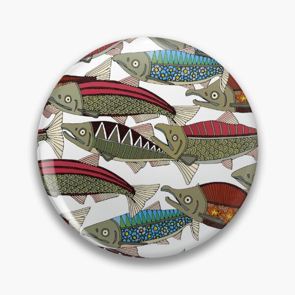 Item preview, Alaskan salmon white designed and sold by scrummy.