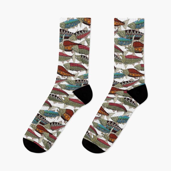 Item preview, Alaskan salmon white designed and sold by scrummy.