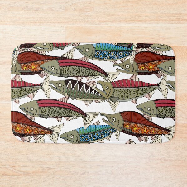 Item preview, Alaskan salmon white designed and sold by scrummy.
