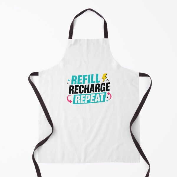 Item preview, Refill Recharge Repeat Motivational Hydration Routine designed and sold by Fenay Designs.