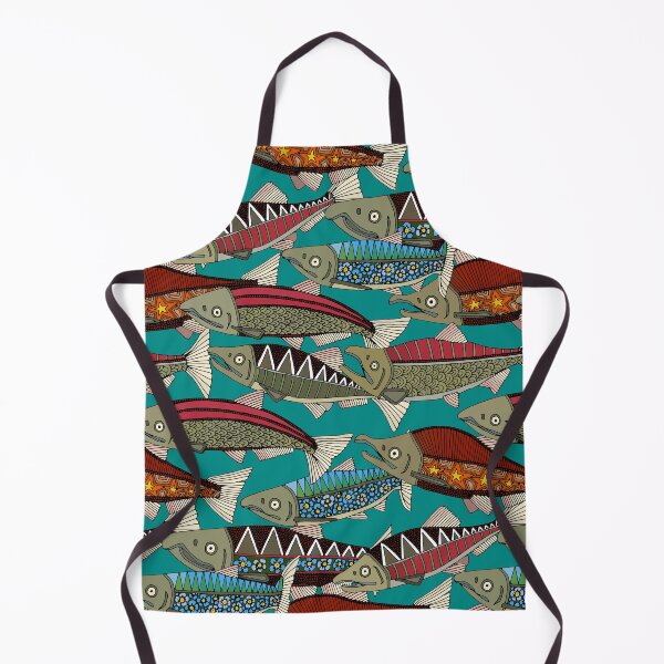 Item preview, Alaskan salmon teal designed and sold by scrummy.
