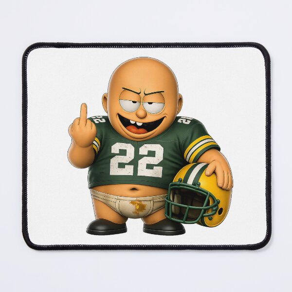 Item preview, Funny American Football Player Cartoon – Chimou Character, Football Humor Design, Perfect Gift for Football Fans designed and sold by WotanArt.