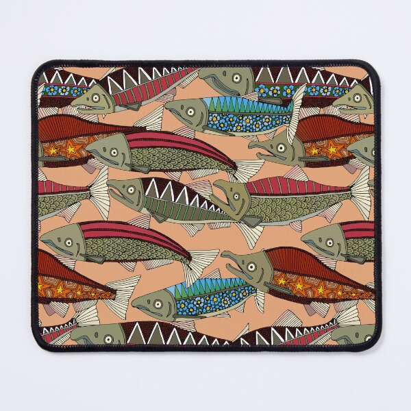 Item preview, Alaskan salmon peach designed and sold by scrummy.