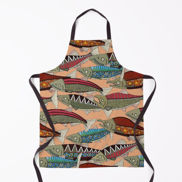 Item preview, Alaskan salmon peach designed and sold by scrummy.