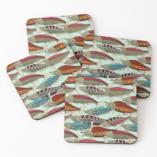 Item preview, Alaskan salmon mint designed and sold by scrummy.
