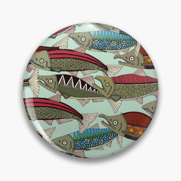 Item preview, Alaskan salmon mint designed and sold by scrummy.