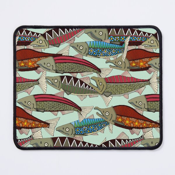 Item preview, Alaskan salmon mint designed and sold by scrummy.