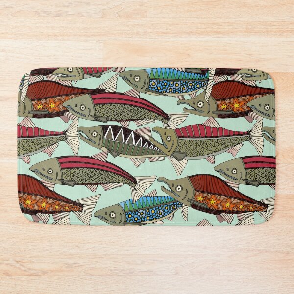 Item preview, Alaskan salmon mint designed and sold by scrummy.