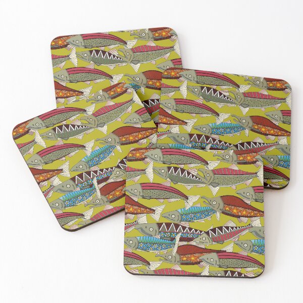 Item preview, Alaskan salmon chartreuse designed and sold by scrummy.