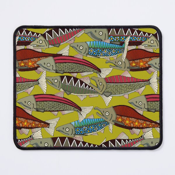 Item preview, Alaskan salmon chartreuse designed and sold by scrummy.