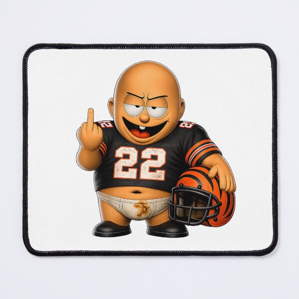 Item preview, Funny American Football Player Cartoon – Chimou Character, Football Humor Design, Perfect Gift for Football Fans designed and sold by WotanArt.