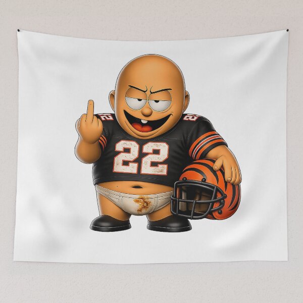 Item preview, Funny American Football Player Cartoon – Chimou Character, Football Humor Design, Perfect Gift for Football Fans designed and sold by WotanArt.