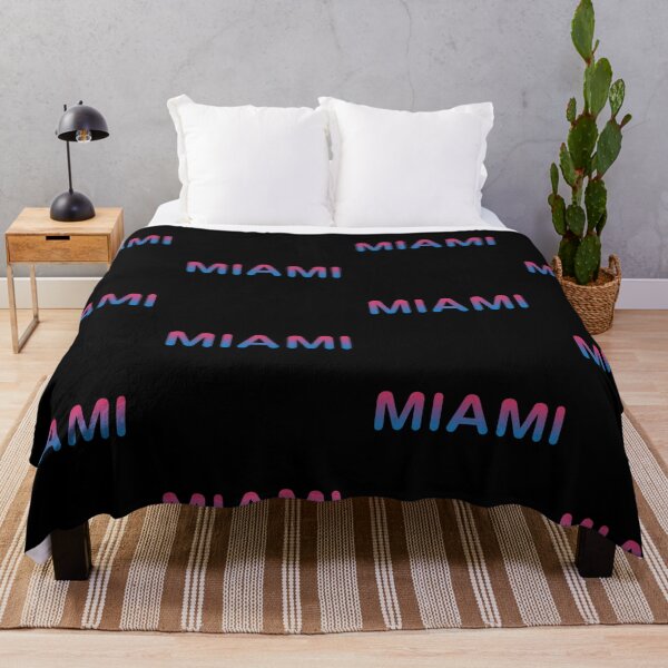 Item preview, Miami Retro Neon Gradient Modern Typography Art designed and sold by artlife4.