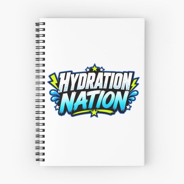 Item preview, Hydration Nation Cool Sports Water Intake Design designed and sold by Fenay Designs.