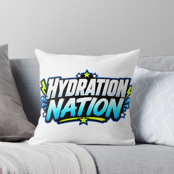 Item preview, Hydration Nation Cool Sports Water Intake Design designed and sold by Fenay Designs.
