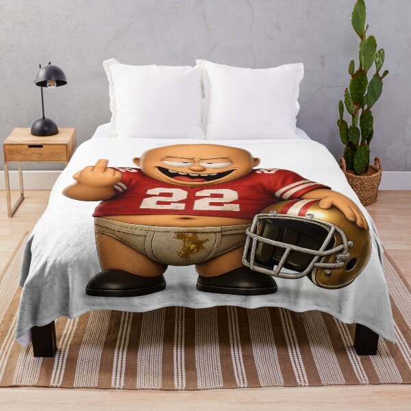 Item preview, Funny American Football Player Cartoon – Chimou Character, Football Humor Design, Perfect Gift for Football Fans designed and sold by WotanArt.