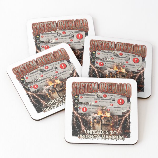 Item preview, System Overload: Y2K Tech Burnout Heavy Metal Graphic designed and sold by Peter Veselinović.