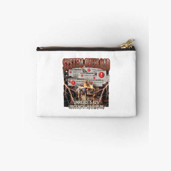 Item preview, System Overload: Y2K Tech Burnout Heavy Metal Graphic designed and sold by Peter Veselinović.