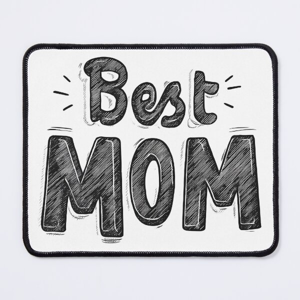 Item preview, Best Mom Chalkboard Style Hand-Drawn Typography Design designed and sold by DesignArtist.ia.