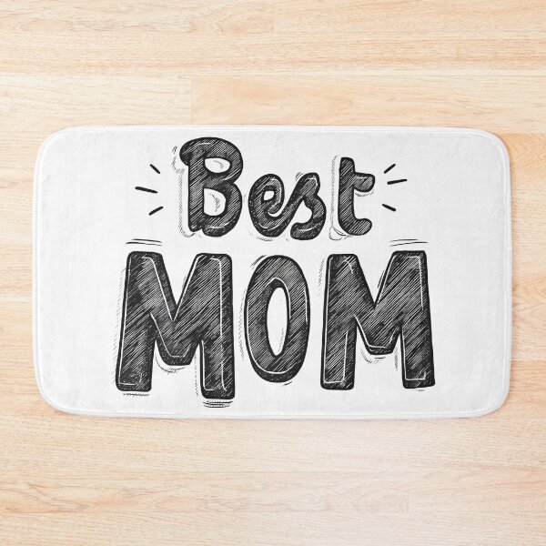 Item preview, Best Mom Chalkboard Style Hand-Drawn Typography Design designed and sold by DesignArtist.ia.