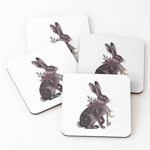 Item preview, Hare Violet Garden Key Gift designed and sold by IllumeInk.