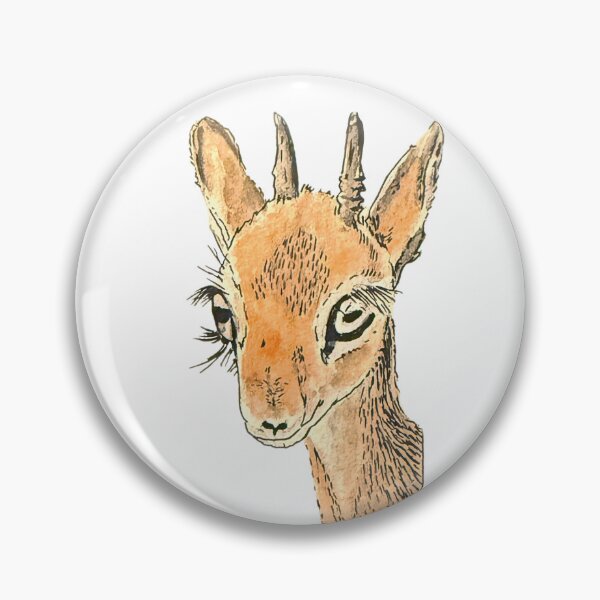 Item preview, Real hand painted Watercolor painting of a cute little deer designed and sold by a.dadash.