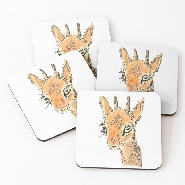 Item preview, Real hand painted Watercolor painting of a cute little deer designed and sold by a.dadash.