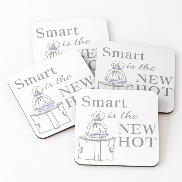 Item preview, Smart Is the New Hot – Bookish Girl Intellectual Aesthetic designed and sold by Samaya-.