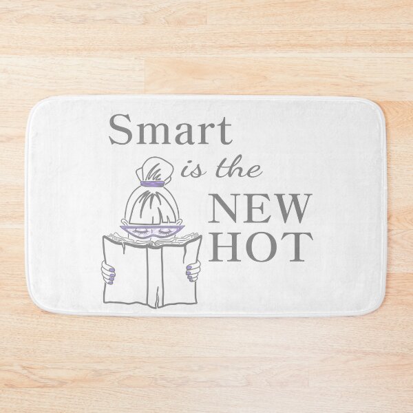 Item preview, Smart Is the New Hot – Bookish Girl Intellectual Aesthetic designed and sold by Samaya-.