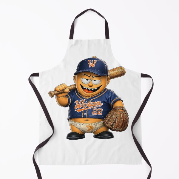 Item preview, Funny Baseball Player Cartoon – Chimou Character, Baseball Humor Design, Perfect Gift for Baseball Fans designed and sold by WotanArt.