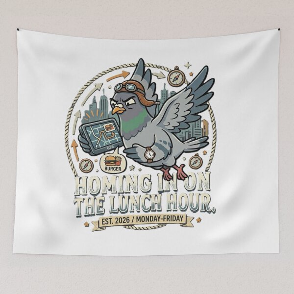 Item preview, Funny Vintage Bird Logo T-Shirt designed and sold by Future Fashion 07.
