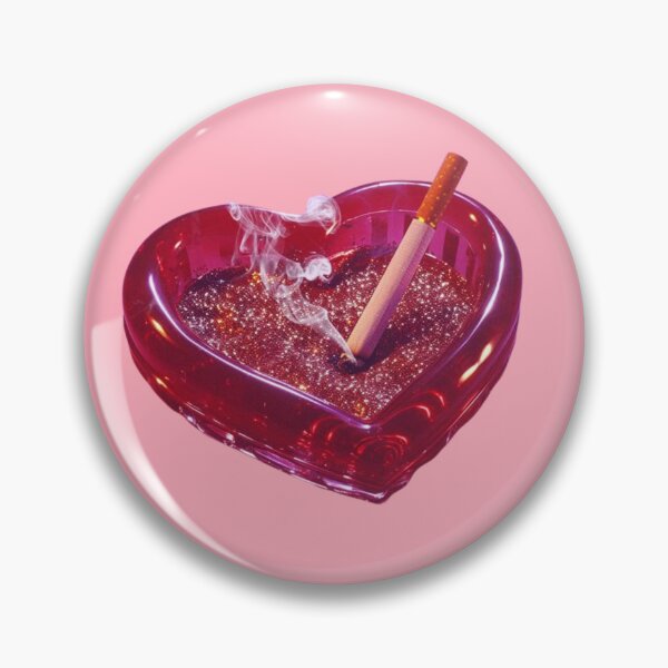 Item preview, Pink heart ashtray designed and sold by We Are Stardust.