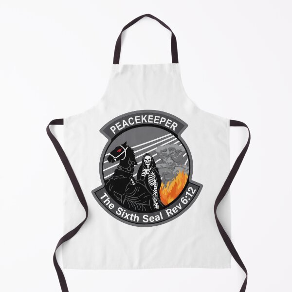 Item preview, Peacekeeper: The Sixth Seal Revelation 6:12 Military Insignia designed and sold by CharlieDesings.