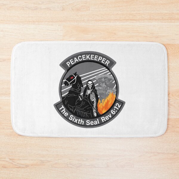 Item preview, Peacekeeper: The Sixth Seal Revelation 6:12 Military Insignia designed and sold by CharlieDesings.
