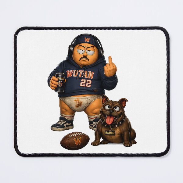 Item preview, Funny supporter Cartoon – Fan Humor Design, Chimou Character, Perfect Gift for Fans designed and sold by WotanArt.