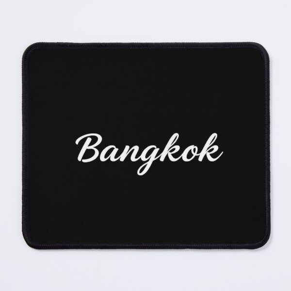 Item preview, Bangkok Elegant Minimalist Script Typography Art designed and sold by artlife4.