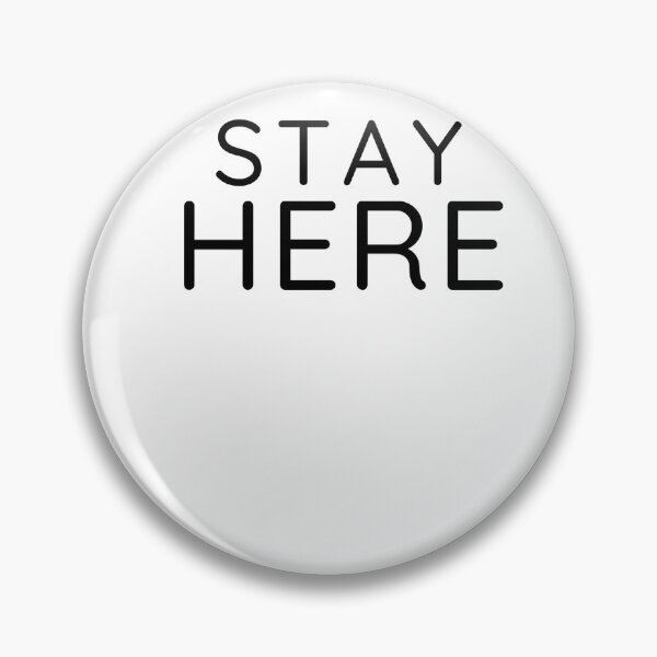 Item preview, Stay Here Minimalist T-Shirt – Simple Mindfulness Quote Tee designed and sold by Lynn Creates.