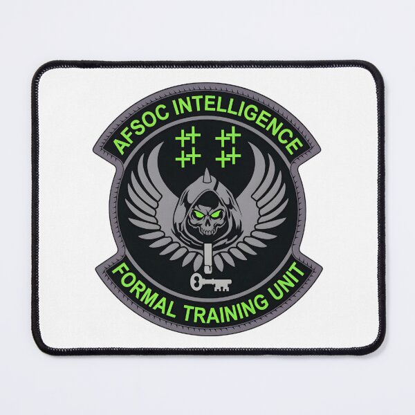 Item preview, AFSOC Intelligence Formal Training Unit: Grim Reaper Tactical Insignia designed and sold by CharlieDesings.