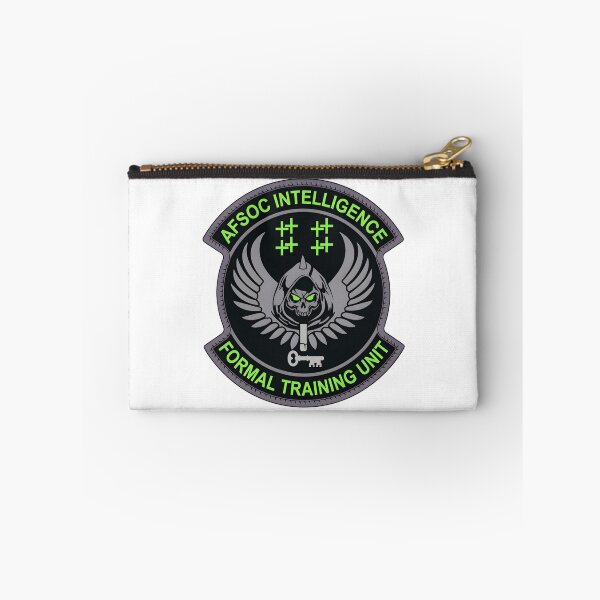 Item preview, AFSOC Intelligence Formal Training Unit: Grim Reaper Tactical Insignia designed and sold by CharlieDesings.