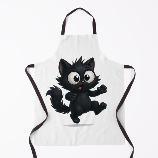 Item preview, Startled Jumping Cat | Funny Kawaii Kitty Reaction designed and sold by PrintCreations9.