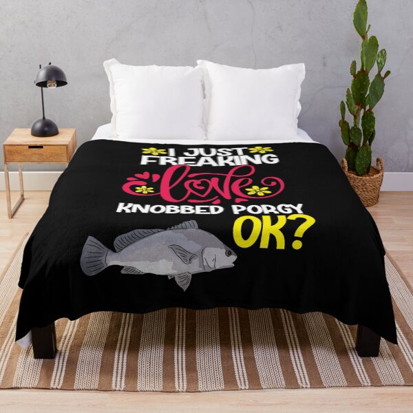 Item preview, I Just Freaking Love Knobbed Porgy Ok designed and sold by CosmoKitsch.