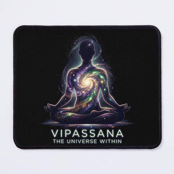 Item preview, Vipassana Universe Within – Cosmic Mindfulness & Spiritual Meditation Design designed and sold by ArtsyExplorer.