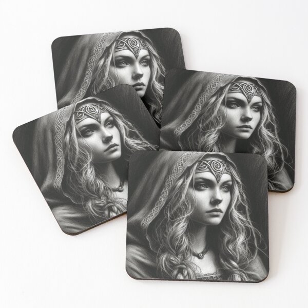 Item preview, Female druid (Celtic) designed and sold by jefboutique6150.
