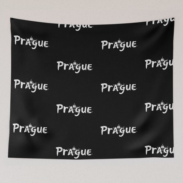 Item preview, Prague Edgy Distressed Urban Typography Art designed and sold by artlife4.