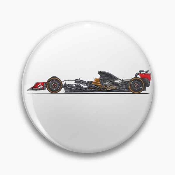 Item preview, Exclusive cutaway drawing legendary italian racing bolide red SF-23 V6 turbocharged hybrid engine designed and sold by Cars23.