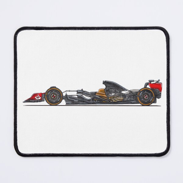 Item preview, Exclusive cutaway drawing legendary italian racing bolide red SF-23 V6 turbocharged hybrid engine designed and sold by Cars23.