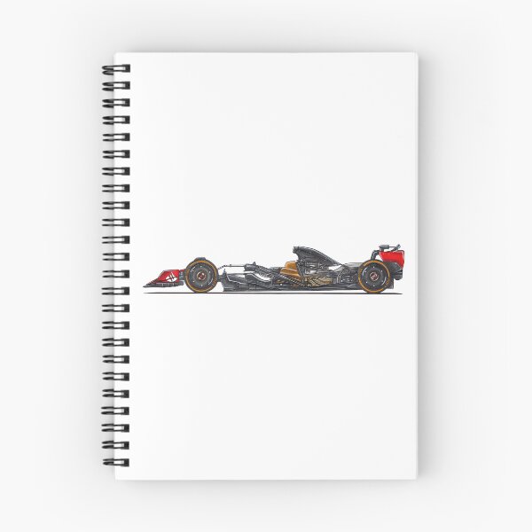 Item preview, Exclusive cutaway drawing legendary italian racing bolide red SF-23 V6 turbocharged hybrid engine designed and sold by Cars23.