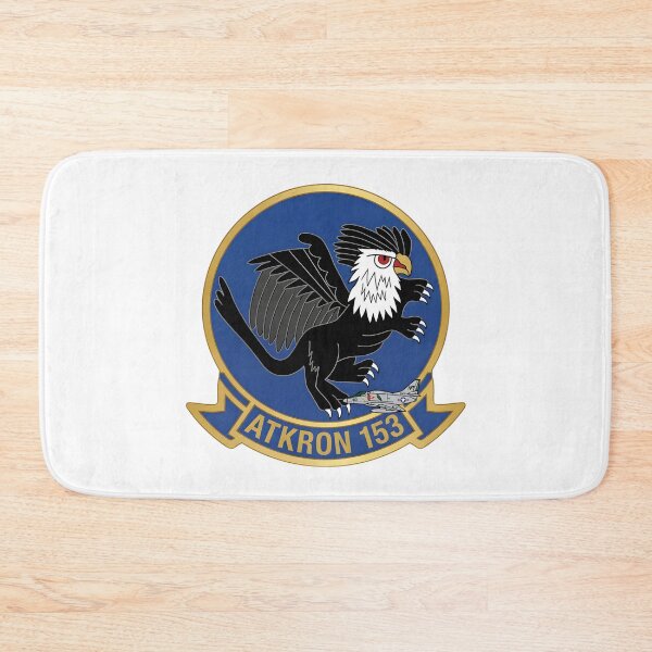 Item preview, VA-153 Blue Tail Flies: ATKRON 153 U.S. Navy Attack Squadron Insignia designed and sold by CharlieDesings.
