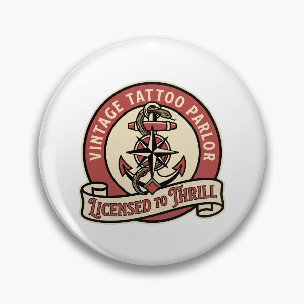 Item preview, Tattoo Artist - Licensed To Thrill, Certified To Fill designed and sold by Bebichic.