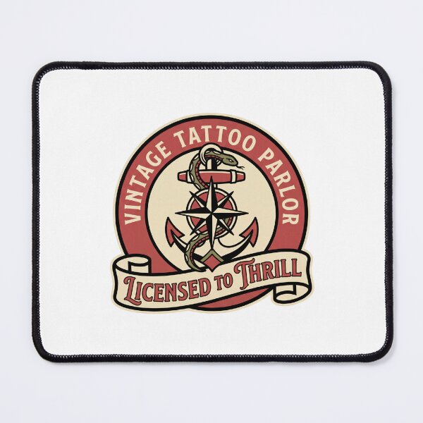 Item preview, Tattoo Artist - Licensed To Thrill, Certified To Fill designed and sold by Bebichic.